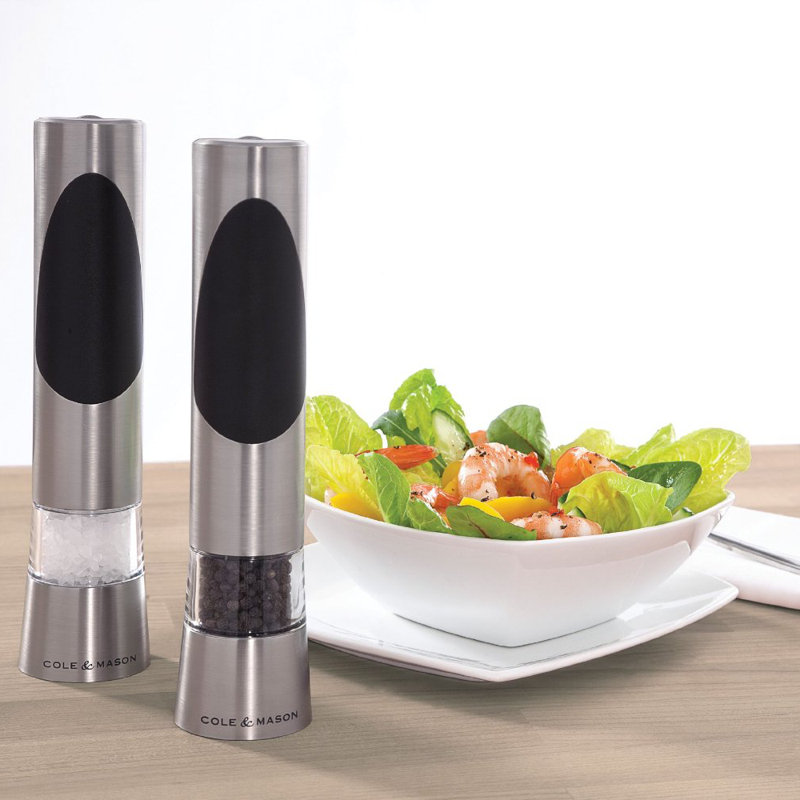 Cole & Mason Electric Salt and Pepper Mill Set & Reviews Wayfair